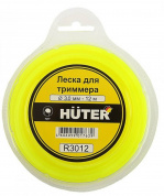 Леска для триммеров HUTER R3012 ф3,0мм, 12м (круг)