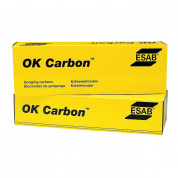 Электрод угольный ESAB OK Carbon DC pointed ф6,5мм (305мм)